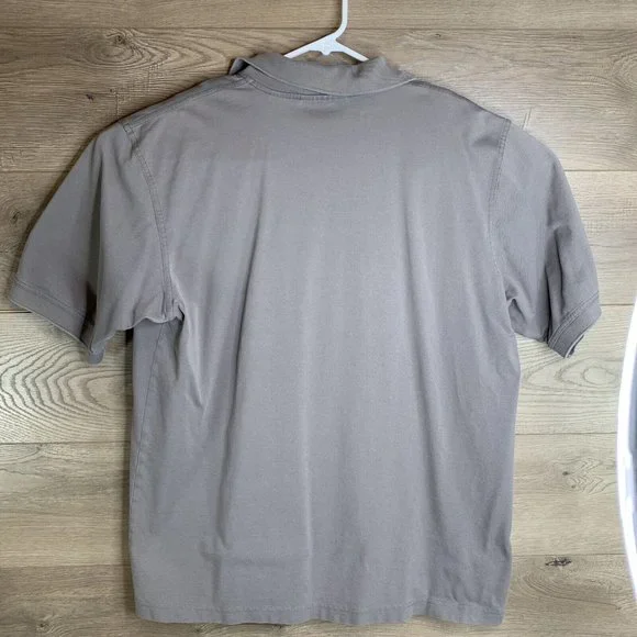 Augusta National Golf Shop Slazenger Mens Polo Shirt XL Grey SS Collared - Picture 8 of 8